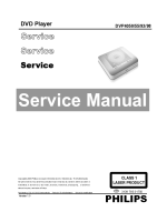 Philips - DVP-4050-Service-Manual 